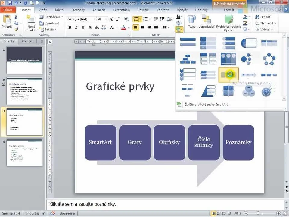 Word – formátovanie a šablóny prezenčne